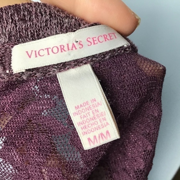 VICTORIA’S Secret Cropped Burnout Top - Picture 4 of 5